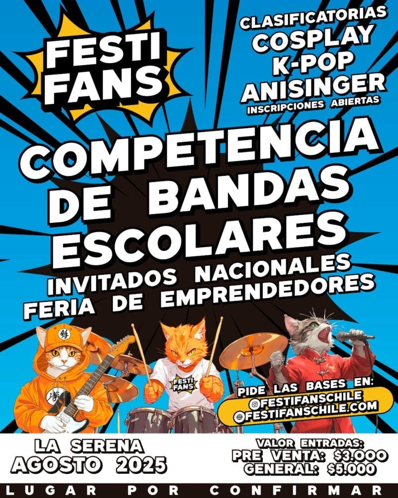 Festifans Preventa 2025 Agosto